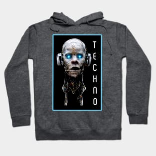 Techno Alien DJ Hoodie